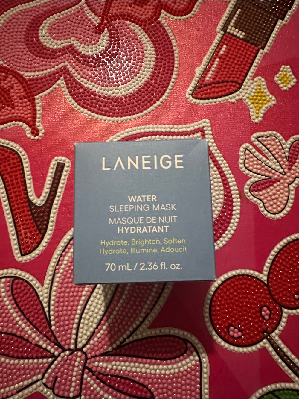 LANEIGE Water Sleeping Mask - Light Blue Box
